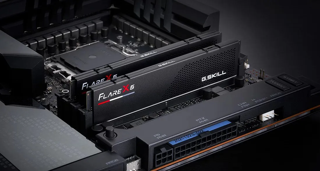 G.Skill Flare X5 F5-6000J3636F32GX2-FX5 atminties modulis 64 GB 2 x 32 GB DDR5 6000 MHz