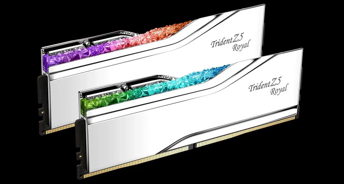 G.Skill Trident Z5 Royal Neo F5-6000J2836G32GX2-TR5NS atminties modulis 64 GB 2 x 32 GB DDR5 6000 MT/s
