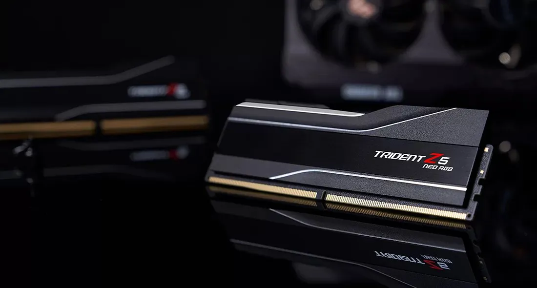 G.Skill Trident Z5 Neo RGB F5-6000J2636H32GX2-TZ5NR atminties modulis 64 GB 2 x 32 GB DDR5 4800 MT/s
