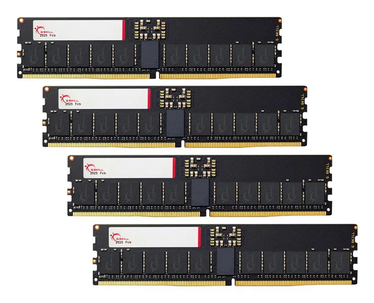 G.Skill T5 Neo F5-6400R3644E64GQ4-T5N atminties modulis 256 GB 4 x 64 GB DDR5 6400 MT/s ECC