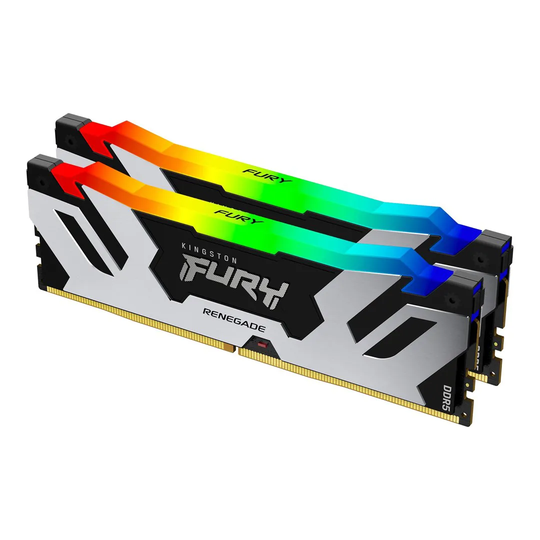 Kingston Technology FURY Renegade RGB atminties modulis 32 GB 2 x 16 GB DDR5 6400 MT/s 288-pin DIMM