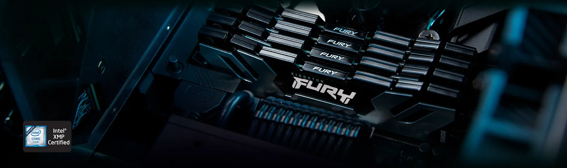 Kingston Technology FURY Renegade atminties modulis 96 GB 2 x 48 GB DDR5 6000 MT/s 288-pin DIMM