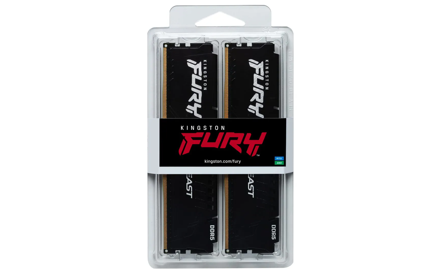 Kingston Technology FURY Beast atminties modulis 32 GB 2 x 16 GB DDR5 6000 MT/s