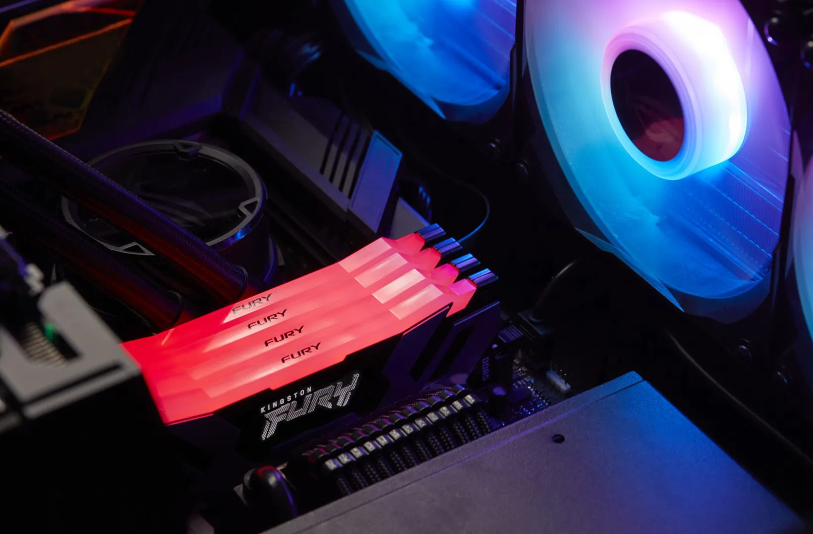 Kingston Technology FURY Renegade RGB atminties modulis 32 GB 2 x 16 GB DDR5 6000 MT/s