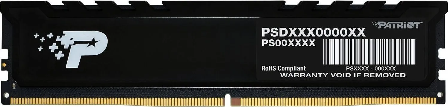 Patriot Memory Signature Premium PSP516G560081H1 atminties modulis 16 GB 1 x 16 GB DDR5 4800 MHz