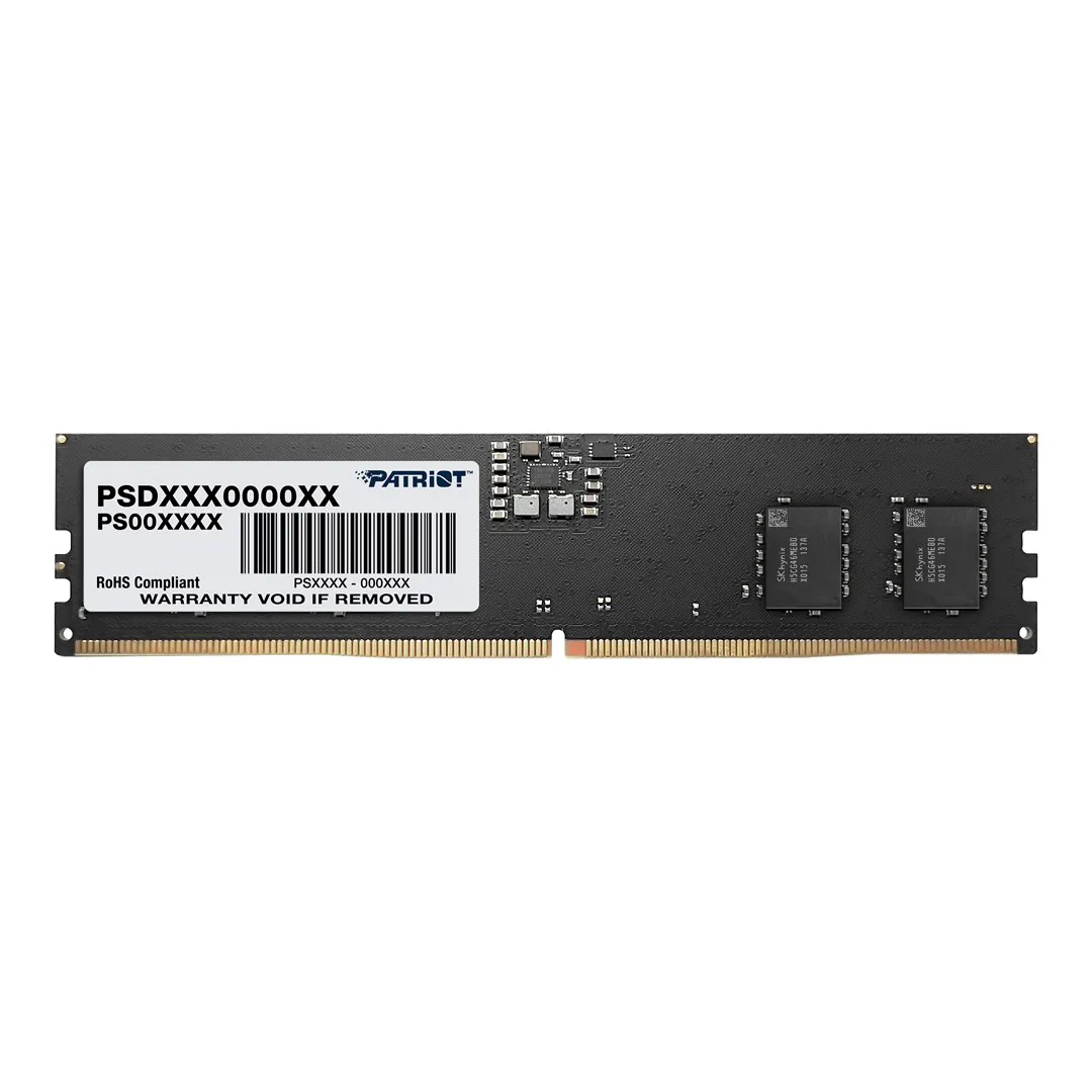 Patriot Memory Signature Line PSD58G560082 atminties modulis 8 GB 1 x 8 GB DDR5 5600 MT/s 288-pin UDIMM