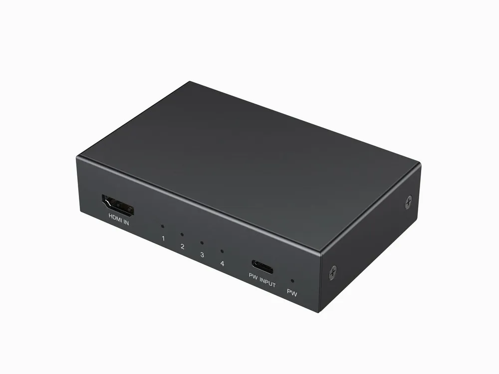 Gembird DSP-HDMI4K-4P-01 HDMI skirstytuvas, 4 prievadai