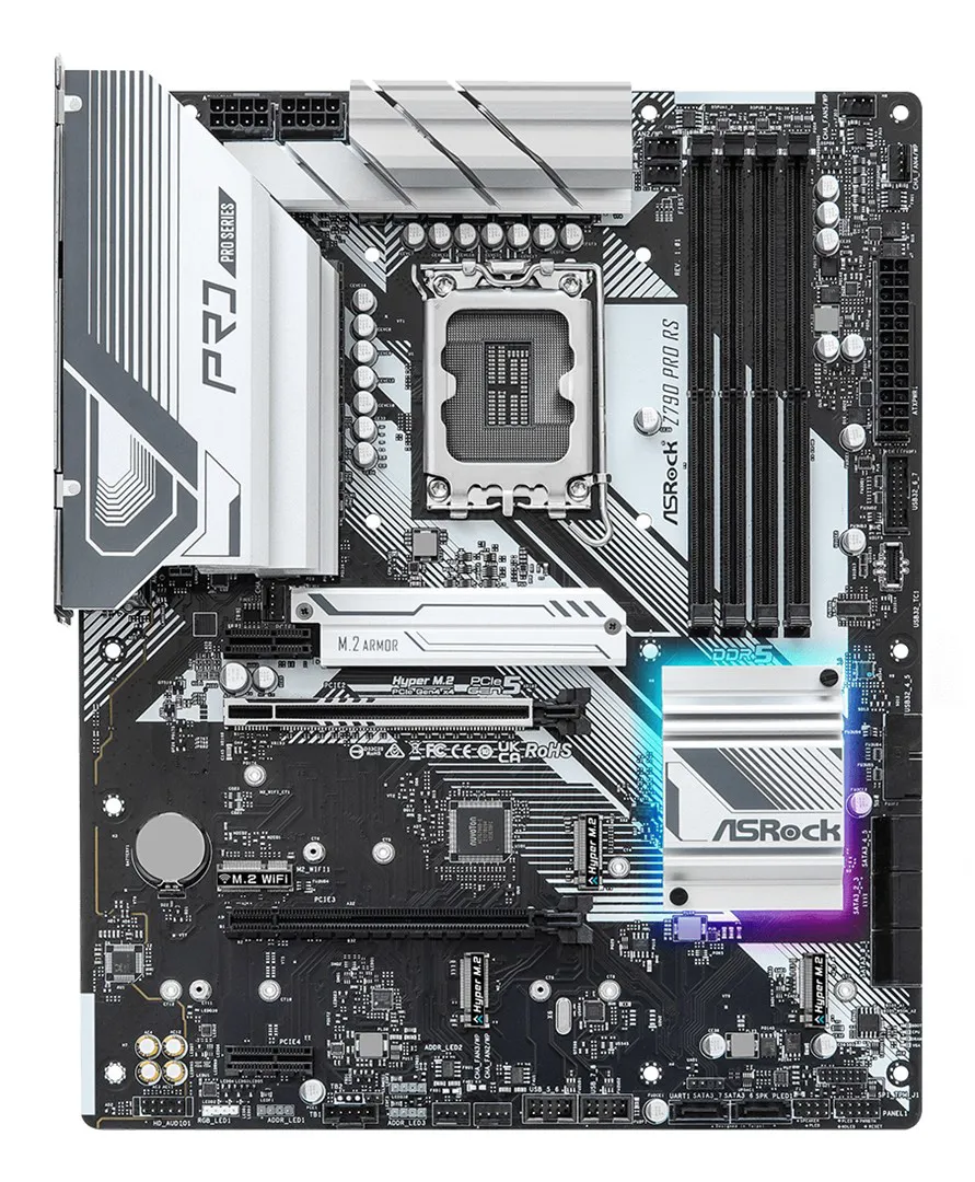 Asrock Z790 Pro RS Intel Z790 LGA 1700 ATX