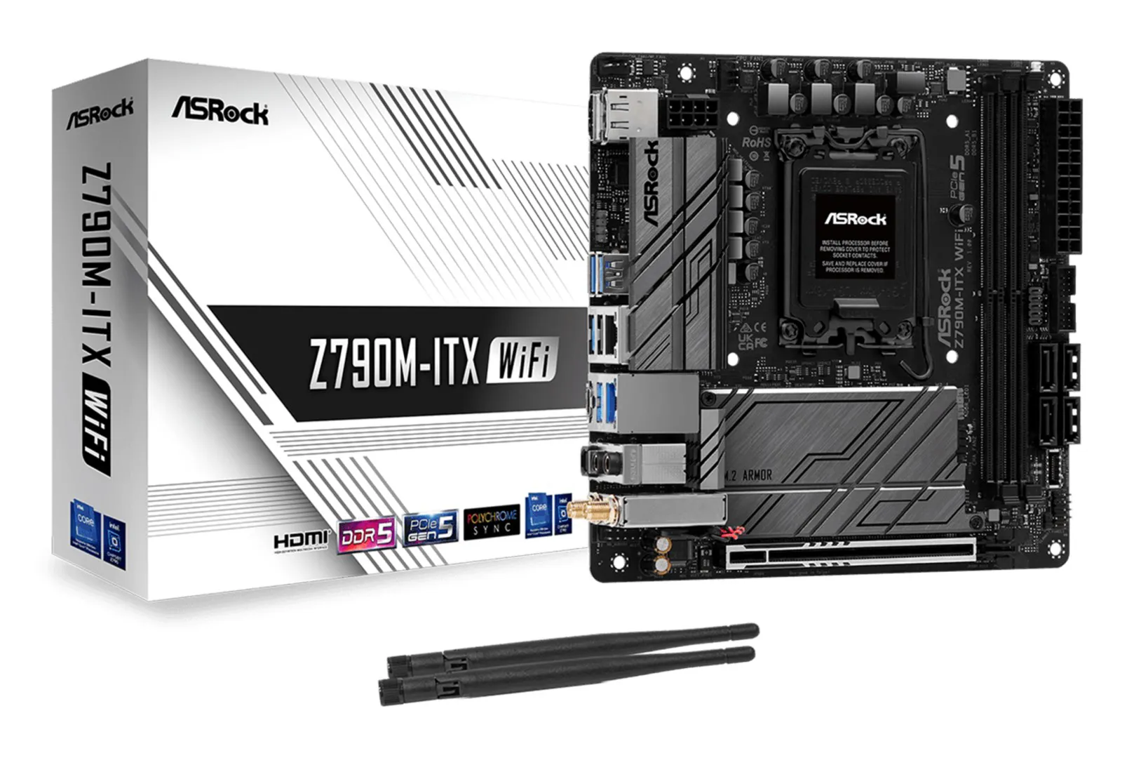Asrock Z790M-ITX WiFi Intel Z790 LGA 1700 „mini ITXs“