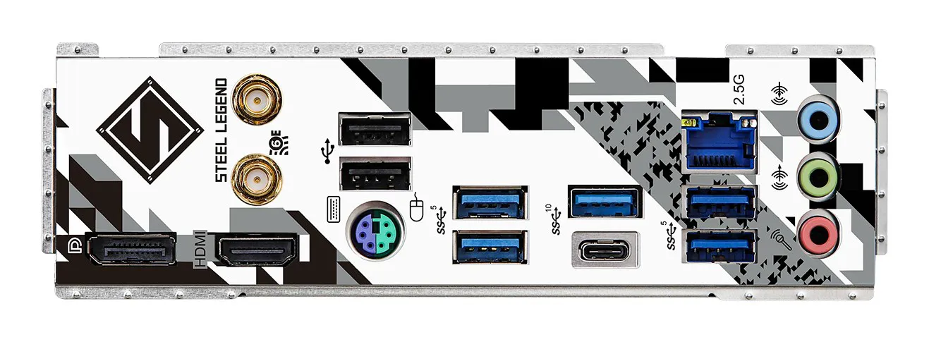 Asrock B760M Steel Legend WiFi Intel B760 LGA 1700 „micro ATX“