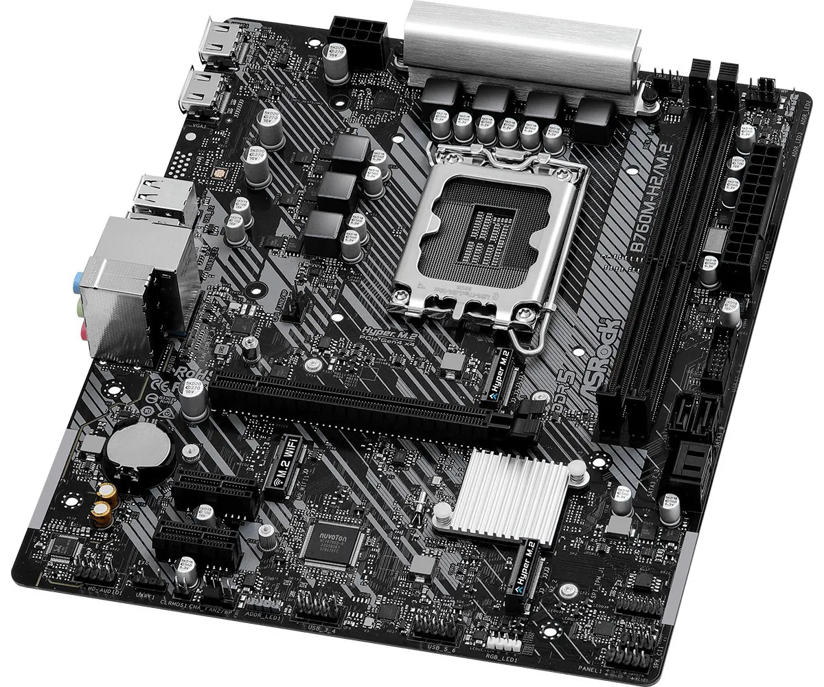 ASRock B760M-H2/M.2 pagrindinė plokštė