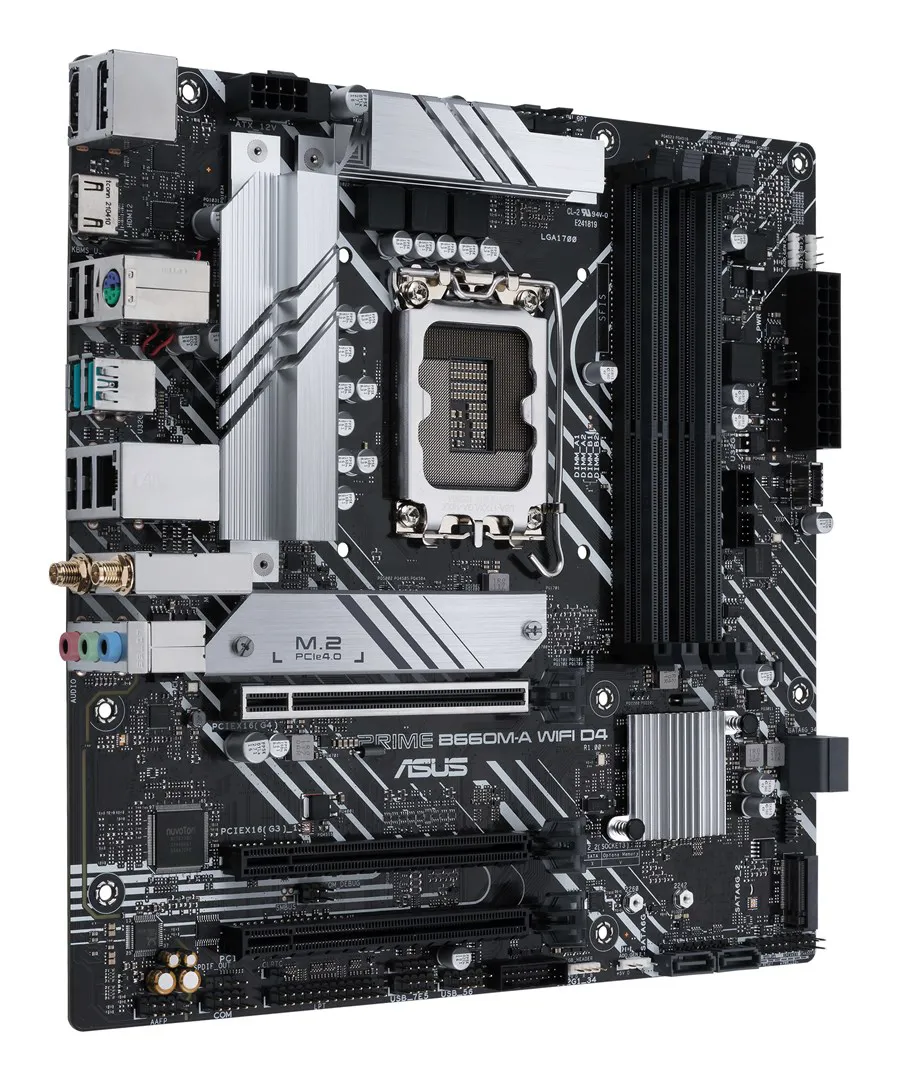 ASUS PRIME B660M-A WIFI D4 Intel B660 LGA 1700 „micro ATX“