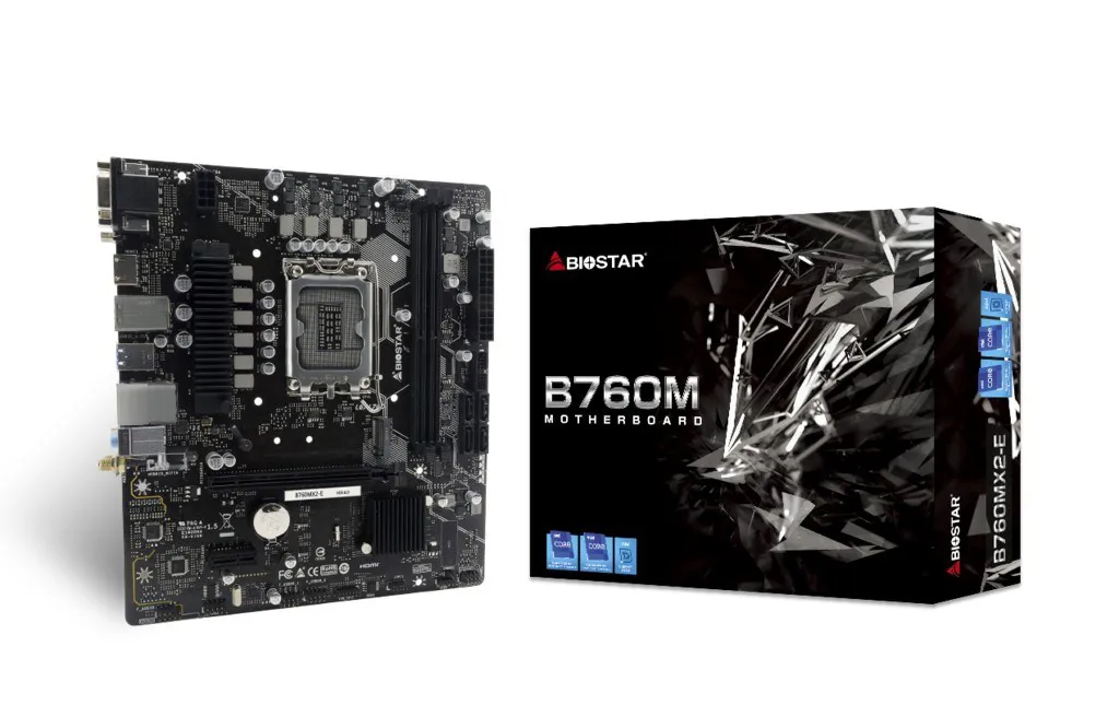 BIOSTAR B760MX2-E pagrindinė plokštė