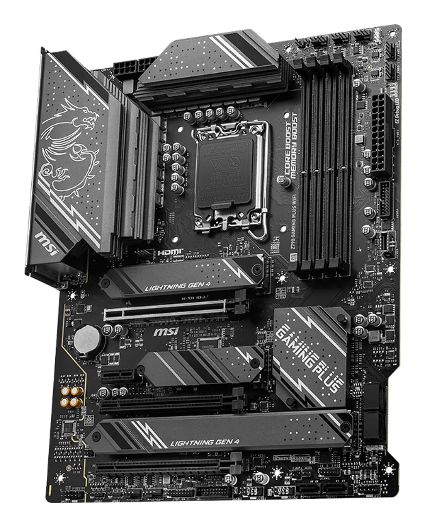 MSI Z790 GAMING PLUS WIFI pagrindinė plokštė Intel Z790 LGA 1700 ATX