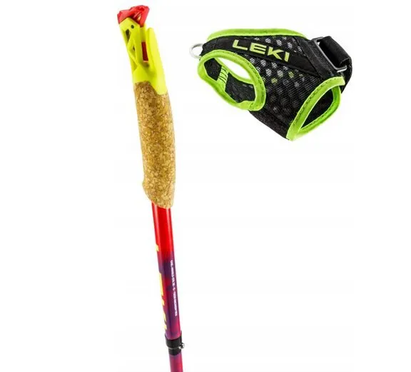 Bastoncini da trekking LEKI TRL Ultratrail FX One, 120 cm, rossi