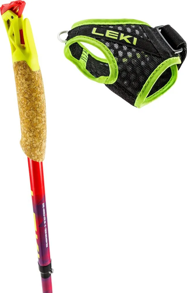 Bastoncini da trekking LEKI TRL Ultratrail FX One, 115 cm, rossi