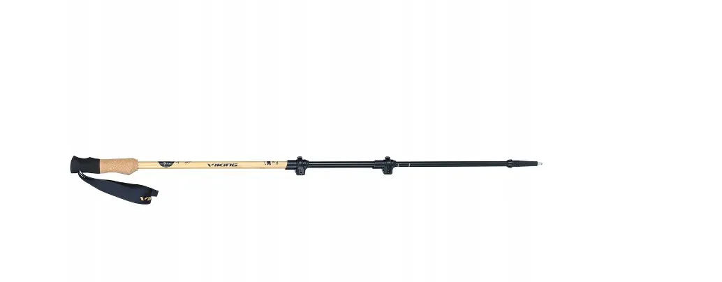 Viking Bamboo Pro Trekking Lenkai Brown 65-135