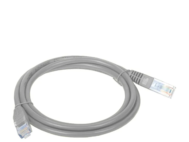 Alantec KKU5SZA2 0,5 m Cat5e U/UTP tinklo kabelis (UTP), pilkos spalvos