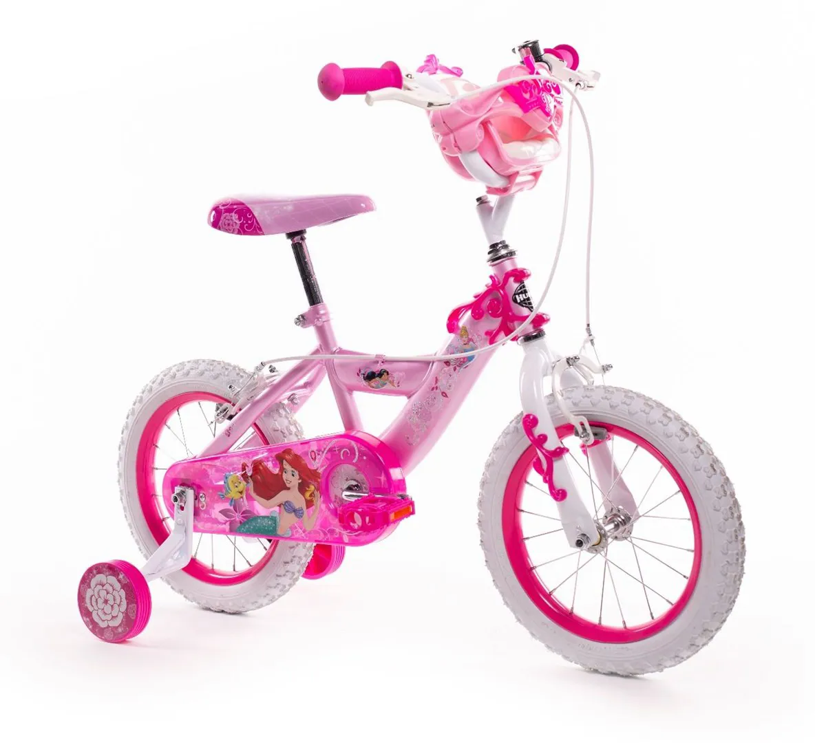 Vaikiškas dviratis 14" Huffy 24371W Disney Princess