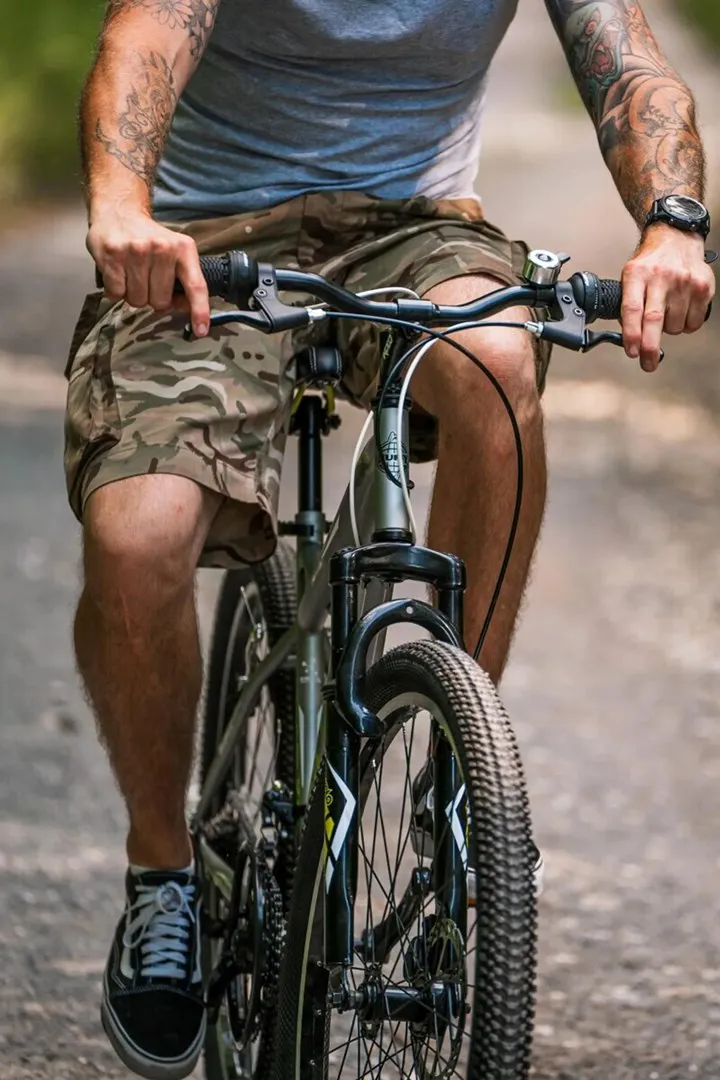 Dviratis Huffy EXTENT 26" sidabrinis