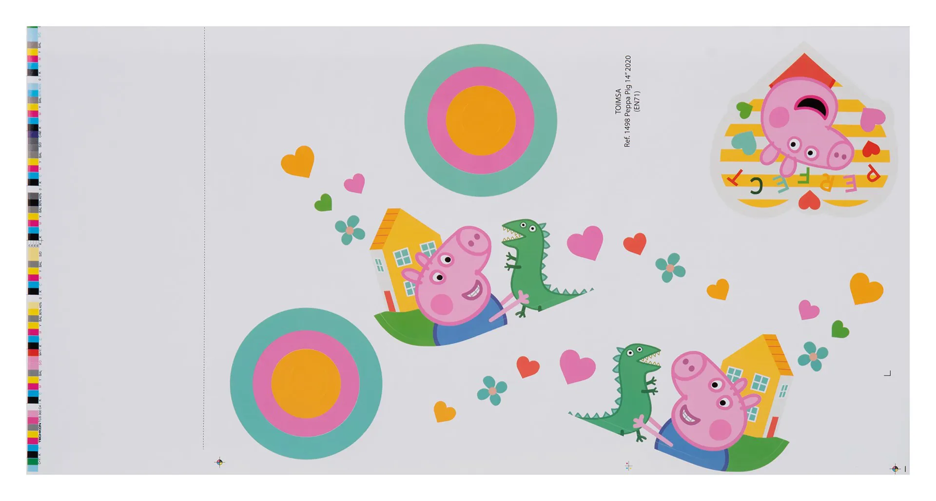 Vaikiškas dviratis TOIMSA TOI1198 12" Peppa Pig