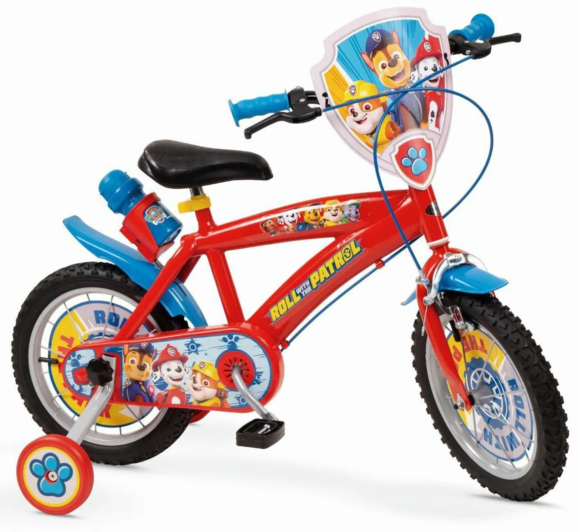 Vaikiškas dviratis 14" Paw Patrol Red 1478 Boy NEW TOIMSA