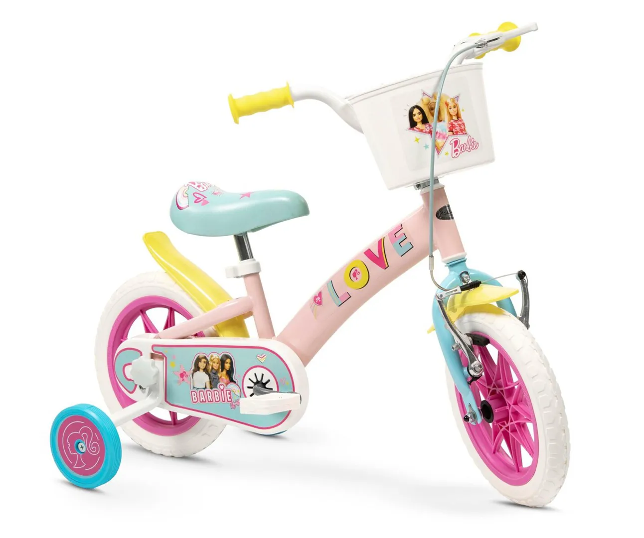 Vaikiškas dviratis 12" Barbie Toimsa 1465 Pink