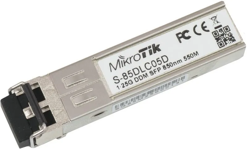 Mikrotik S-85DLC05D tinklo siųstuvų-imtuvų modulis 1250 Mbit/ai SFP 850 nm