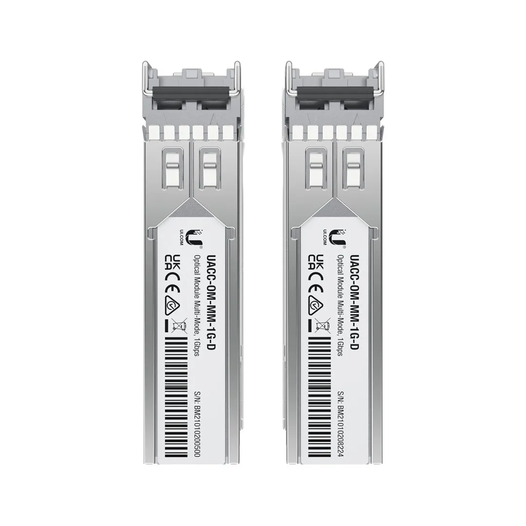 Ubiquiti UACC-OM-MM-1G-D-2 tinklo siųstuvų-imtuvų modulis Optinis pluoštas 1250 Mbit/ai SFP