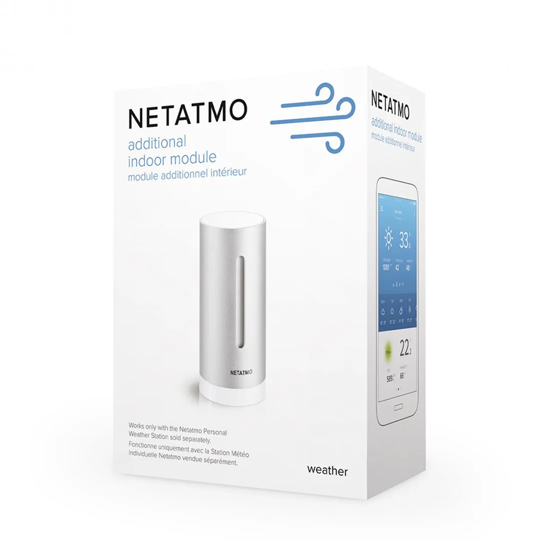 Netatmo NIM01-WW meteorologinės stotelės siųstuvas Bevielis
