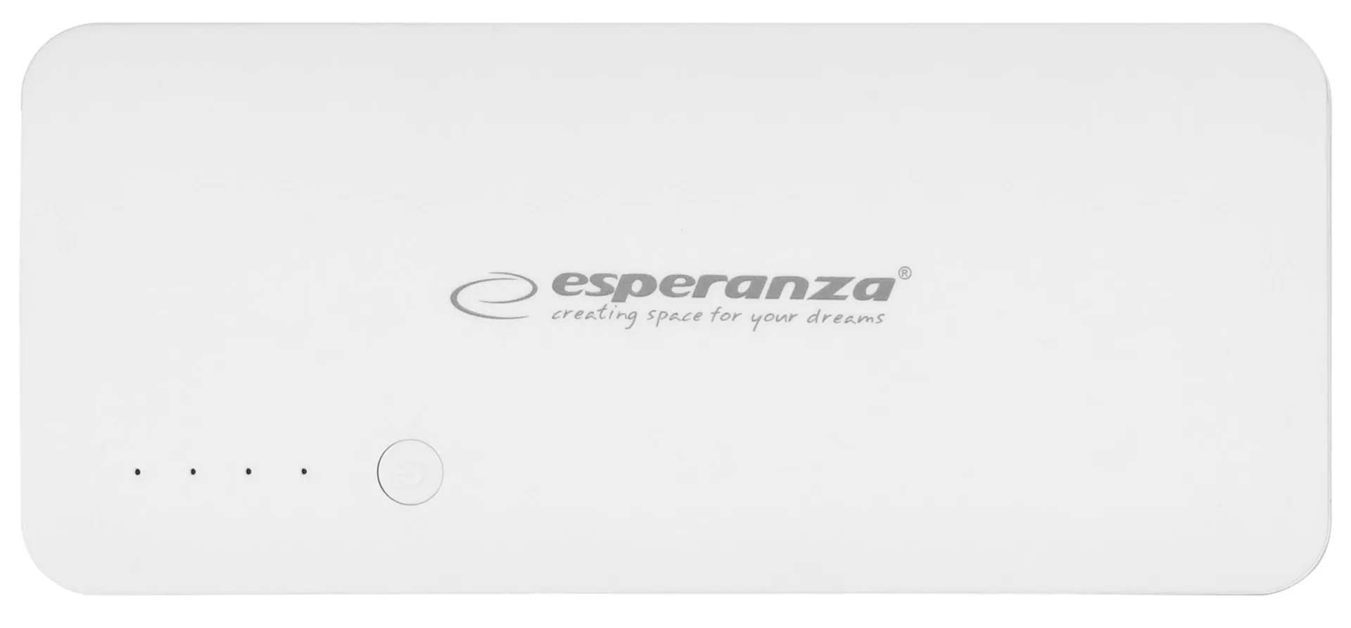 Esperanza EMP106WE Radium 8000 mAh Pilka, Balta