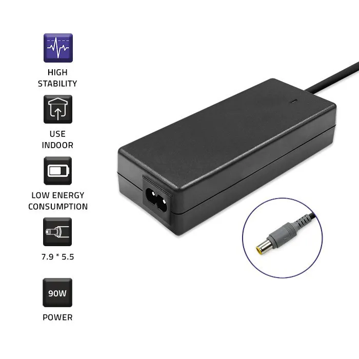 Qoltec 50093 maitinimo adapteris / inverteris 90 W Juoda