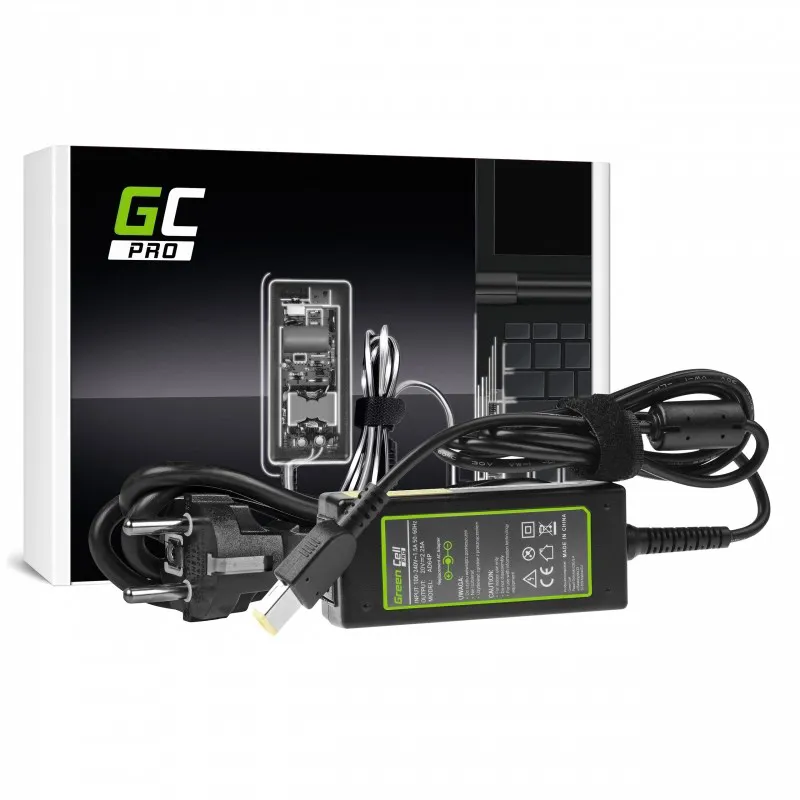 Green Cell AD64P maitinimo adapteris / inverteris Vidaus 45 W Juoda