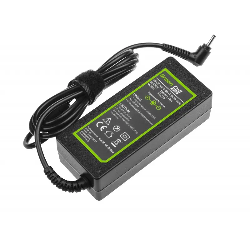 Green Cell AD73P maitinimo adapteris / inverteris Vidaus 65 W Juoda
