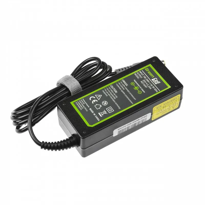 Green Cell AD16AP maitinimo adapteris / inverteris Vidaus 65 W Juoda