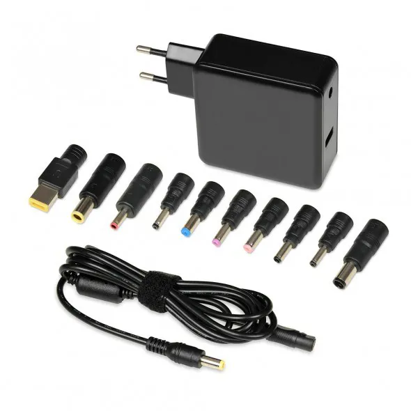 iBox IUZ65WA maitinimo adapteris / inverteris Automatinis 65 W Juoda